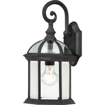 Boxwood One Light Wall Lantern in Textured Black (72|604963)