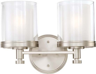 Decker Two Light Vanity in Brushed Nickel (72|604642)