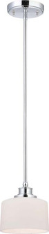 Soho One Light Mini Pendant in Polished Chrome (72|604588)