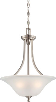 Surrey Three Light Pendant in Brushed Nickel (72|604147)