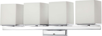 Bento Four Light Vanity in Polished Chrome (72|604084)