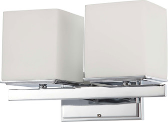 Bento Two Light Vanity in Polished Chrome (72|604082)