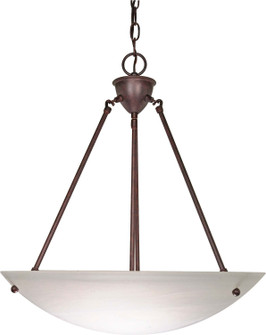 Pendants Old Bronze Three Light Pendant in Old Bronze (72|60371)