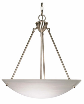 Pendants Brushed Nickel Three Light Pendant in Brushed Nickel (72|60370)