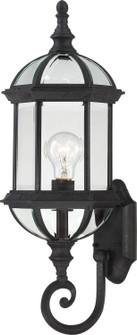 Boxwood One Light Wall Lantern in Textured Black (72|603499)