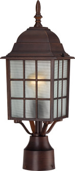 One Light Post Lantern in Rustic Bronze (72|603483)