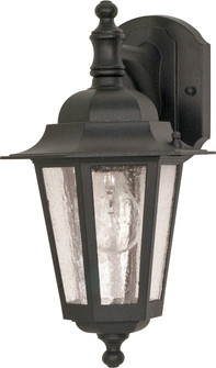 Cornerstone One Light Wall Lantern in Textured Black (72|603475)