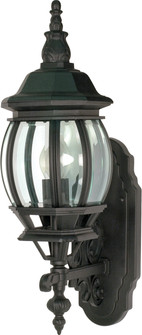 Central Park One Light Wall Lantern in Textured Black (72|603469)
