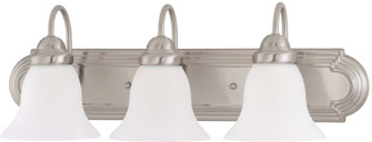 Ballerina Three Light Vanity in Brushed Nickel (72|603279)