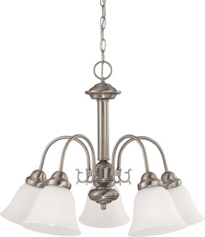 Ballerina Five Light Chandelier in Brushed Nickel (72|603240)