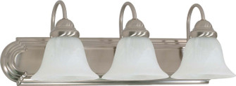 Ballerina Three Light Vanity in Brushed Nickel (72|60321)
