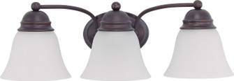 Empire Three Light Vanity in Mahogany Bronze (72|603167)