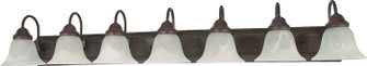 Ballerina Seven Light Vanity in Old Bronze (72|60292)