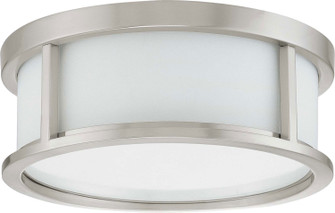 Odeon Two Light Flush Mount in Brushed Nickel (72|602859)