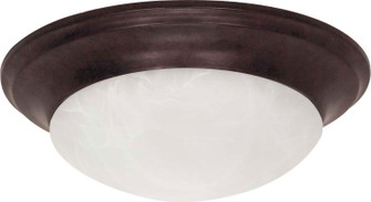 Twist and Lock Old Bronze One Light Flush Mount in Old Bronze (72|60280)