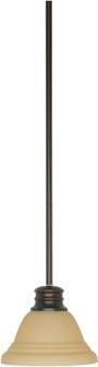 Empire One Light Mini Pendant in Mahogany Bronze (72|601277)