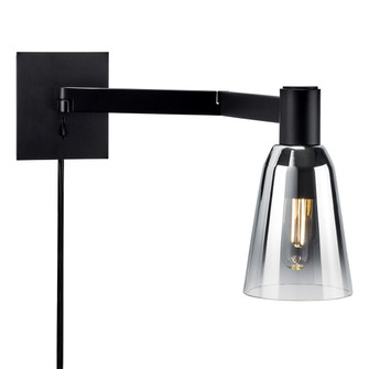 Audrey One Light Wall Sconce in Matte Black (185|8478MBBC)