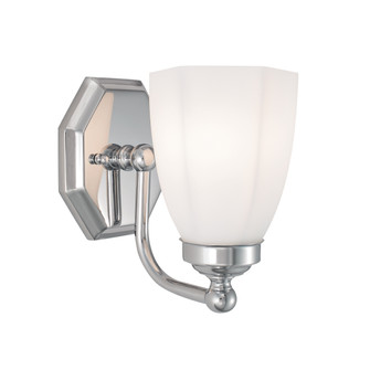 Trevi 1 Light Sconce One Light Wall Sconce in Chrome (185|8318CHHXO)