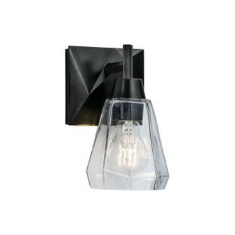 Arctic Bath Series One Light Bath in Acid Dipped Black (185|8281ADBCL)