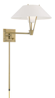 Cody One Light Wall Sconce in Antique Brass (185|6671ANTW)