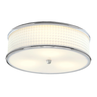 Prism Three Light Flush Mount in Polish Nickel (185|5665PNWG)