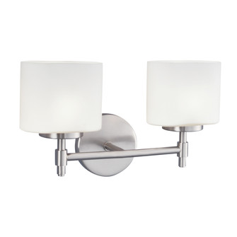 Moderne Two Light Wall Sconce in Chrome (185|5322CHMO)