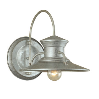 Budapest One Light Wall Mount in Galvanized (185|5155GANG)