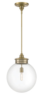 Emma One Light Pendant in Antique Brass (185|4801ANCL)