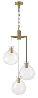 Selina LED Chandelier in Antique Brass (185|4743ANCL)