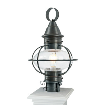 American Onion One Light Post Mount in Gun Metal (185|1711GMCL)