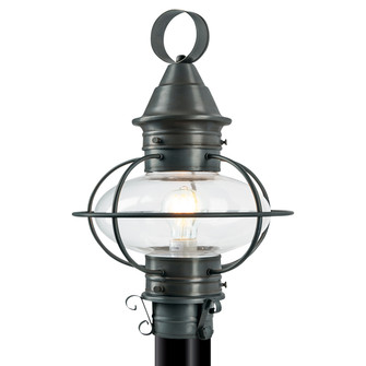 American Onion One Light Post Mount in Gun Metal (185|1710GMCL)