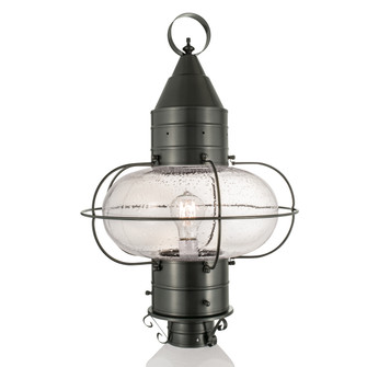 Classic Onion One Light Post Mount in Gun Metal (185|1510GMSE)