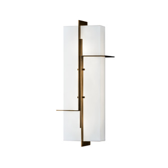 Matrix LED Outdoor Wall Mount in Aged Brass (185|1235AGAC)