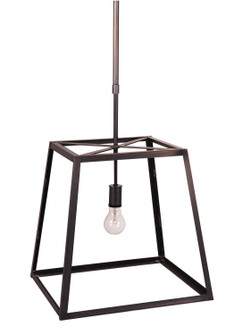 Foyer One Light Hanging Lantern in Dark Brass (196|ST1216DBMEDNG)