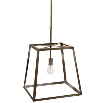 Foyer One Light Hanging Lantern in Dark Antique Brass (196|ST1216DABMEDCLR)
