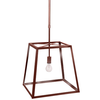 Foyer One Light Hanging Lantern in Antique Copper (196|ST1216ACMEDCLR)