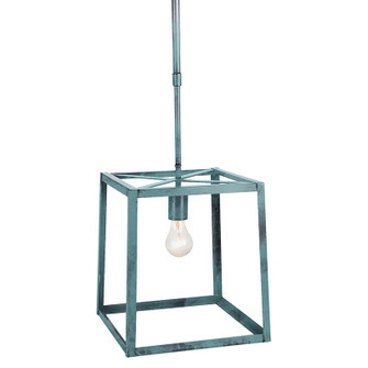 Foyer One Light Hanging Lantern in Verdi Gris (196|ST1213VGMEDNG)
