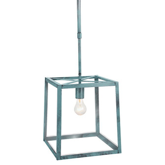 Foyer One Light Hanging Lantern in Verdi Gris (196|ST1213VGMEDCLR)
