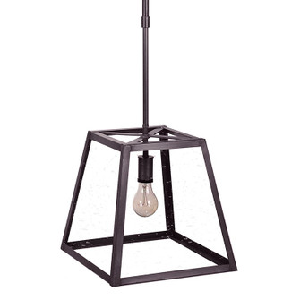Foyer One Light Hanging Lantern in Dark Brass (196|ST0812DBMEDCSG)