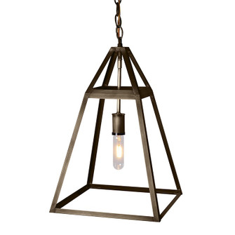 Foyer One Light Hanging Lantern in Dark Antique Brass (196|9722DABMEDNG)
