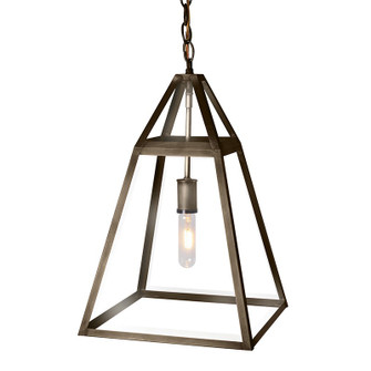 Foyer One Light Hanging Lantern in Dark Antique Brass (196|9722DABMEDCLR)