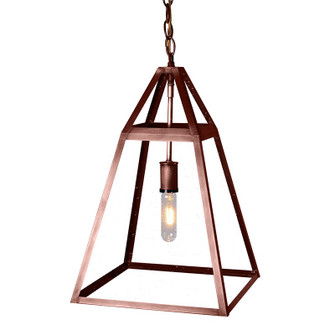Foyer One Light Hanging Lantern in Antique Copper (196|9722ACMEDCSG)