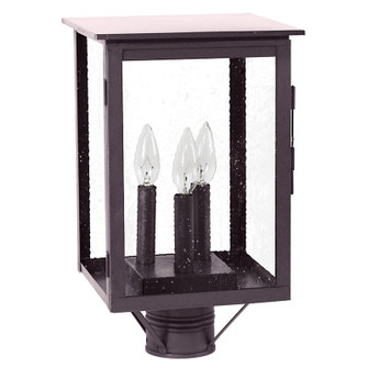 Ashford Three Light Post Mount in Dark Brass (196|8983DBLT3SMG)