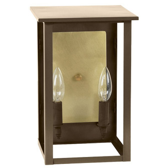 Ashford Two Light Wall Lantern in Dark Antique Brass (196|8971RDABLT2CLRBR85)