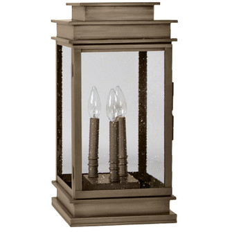 Empire Three Light Pier Mount in Dark Antique Brass (196|8933PDABLT3SMG)