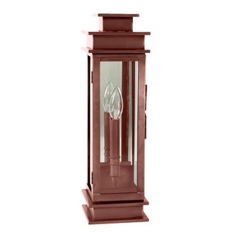 Empire One Light Wall Mount in Antique Copper (196|8931ACLT1CLRPM)