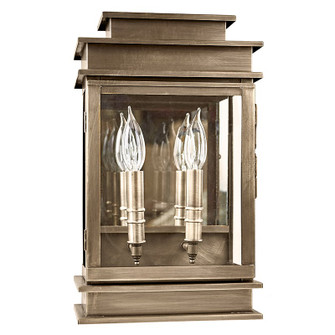 Empire Two Light Wall Mount in Dark Antique Brass (196|8811DABLT2CLRPM)