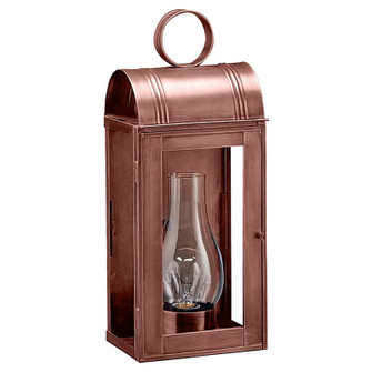 Livery One Light Wall Mount in Antique Copper (196|8041ACCIMCLR)