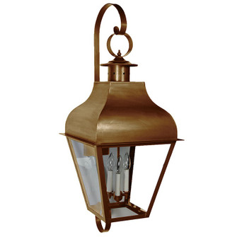 Stanfield Three Light Wall Mount in Antique Brass (196|7658ABLT3CLR)