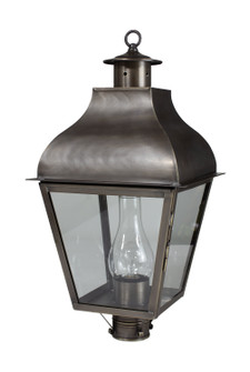 Stanfield One Light Post Mount in Dark Antique Brass (196|7643DABCIMCLR)